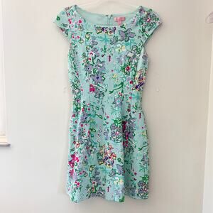 Lilly Pulitizer Southern Charm Poolside Blue Briella Dress XS